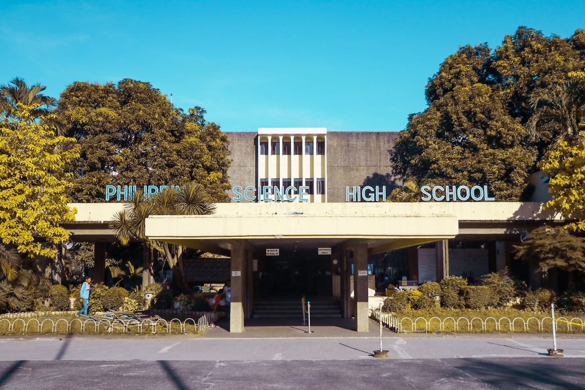 Front of Philippine Science High School Main Campus
