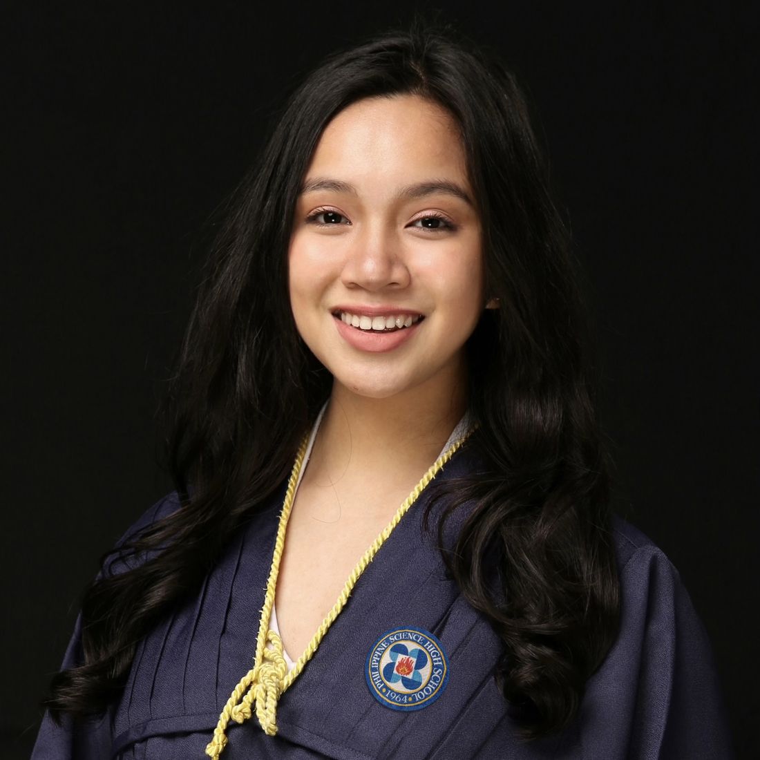 Dona's graduation portrait from Philippine Science High School
